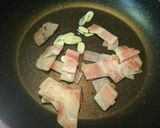 そら豆とベーコンのペペロンチーノ♡作り方4写真