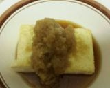 揚げ出し豆腐　大根のおろし煮つゆ作り方5写真