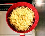 シメジと水菜の和風パスタ作り方8写真