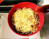 シメジと水菜の和風パスタ作り方9写真