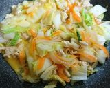 簡単☆味付けは昆布茶だけ‼白菜の卵炒め♪作り方5写真
