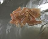 コリコリ鶏なんこつのホイル包み焼き作り方4写真