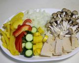 本格的！野菜たっぷりタイカレー作り方1写真