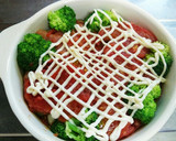 簡単☆なすとトマトのマヨチーズ焼き☆作り方4写真