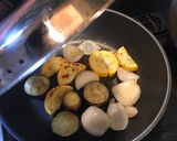 夏野菜のグリルと牛ステーキ作り方3写真