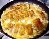 オリーブオイルの揚げ焼きかつ丼作り方6写真