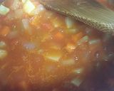 朝食に☆完熟トマトで作るミネストローネ作り方4写真