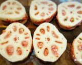 胡麻ネギ甘酢☆蓮根の挟み揚げ☆作り方4写真