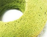 米粉で♪ 抹茶小豆クリチシフォンケーキ作り方18写真
