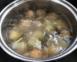 小粒じゃがいものそぼろ煮作り方4写真