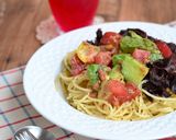 ダルスとアボカドの冷製明太子パスタ作り方5写真