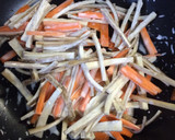お弁当に！お酒のお供に！マヨきんぴら作り方2写真