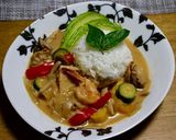 本格的！野菜たっぷりタイカレー作り方13写真