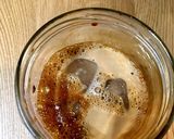 ジャム瓶で☆カフェラテ・シェケラート作り方2写真