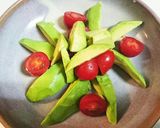☆簡単☆アボカドのおかかわさび醤油作り方1写真