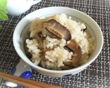 椎茸ご飯作り方2写真