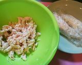 *ササミと冷やしナスの梅シソマヨポン酢*作り方1写真