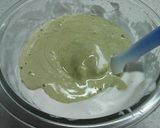 米粉と粉末緑茶のシフォンケーキ作り方16写真