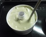 米粉と粉末緑茶のシフォンケーキ作り方19写真