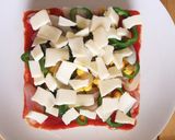 野菜たっぷり♡簡単ケチャップピザトースト作り方4写真
