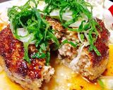 【肉汁】和風ハンバーグ【紫蘇大量】作り方10写真