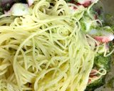蛸と胡瓜の爽やか冷パスタ作り方5写真