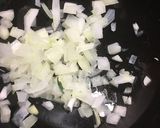 シャキシャキおかひじきと玉ねぎのオムレツ作り方3写真