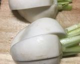 炊飯器レシピ☆手羽元とカブの簡単塩麹蒸し作り方2写真