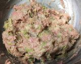 パリパリ&ジューシー鶏皮の餃子風作り方3写真