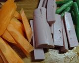 おつまみにも♪野菜と魚ソーの天ぷら♪作り方1写真