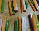 おつまみにも♪野菜と魚ソーの天ぷら♪作り方3写真