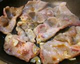 イベリコ豚丼。作り方3写真