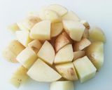 じゃがいもの味噌汁作り方1写真