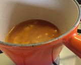 朝ご飯☆残り物ミネストローネでカレー雑炊作り方1写真