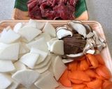 大根と牛肉のこっくり甘辛煮！作り方1写真