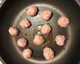 揚げない肉団子 de 酢豚♪作り方4写真