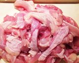 スティック唐揚げのレタス巻き巻き〜♪作り方1写真