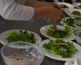 お魚とオクラのチョレギドレッシングがけ作り方3写真