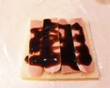 お弁当に！簡単キャベツソーセージサンド！作り方4写真
