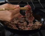 お肉と豆のオクラまぜ作り方2写真