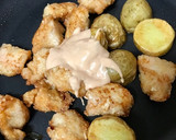 新じゃがdeカサ増し♡簡単♡鶏マヨ作り方6写真