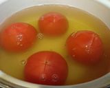 身体に優しい丸ごとトマトの減塩和風スープ作り方3写真