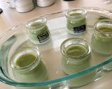 抹茶ミルク寒天作り方4写真