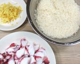 基本の和食・たこ飯。作り方1写真