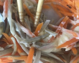 【作り置き】ごぼうとにんじんのサラダ作り方4写真
