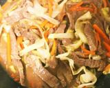 のんびり妊活★たっぷり野菜の牛肉炒め作り方6写真