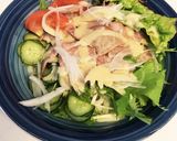 豆腐ドレッシングの野菜一杯サラダうどん作り方6写真