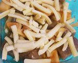 たけのことこんにゃくの味噌チーズ焼作り方3写真