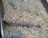 パセリと粉チーズの衣で美味しいサケカツ作り方5写真