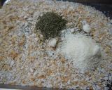 パセリと粉チーズの衣で美味しいサケカツ作り方1写真